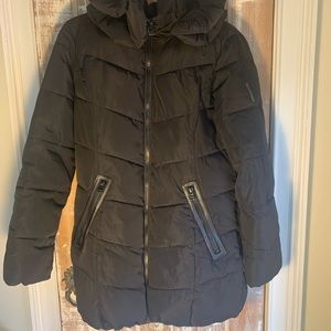 Black Calvin Klein Puffer Jacket